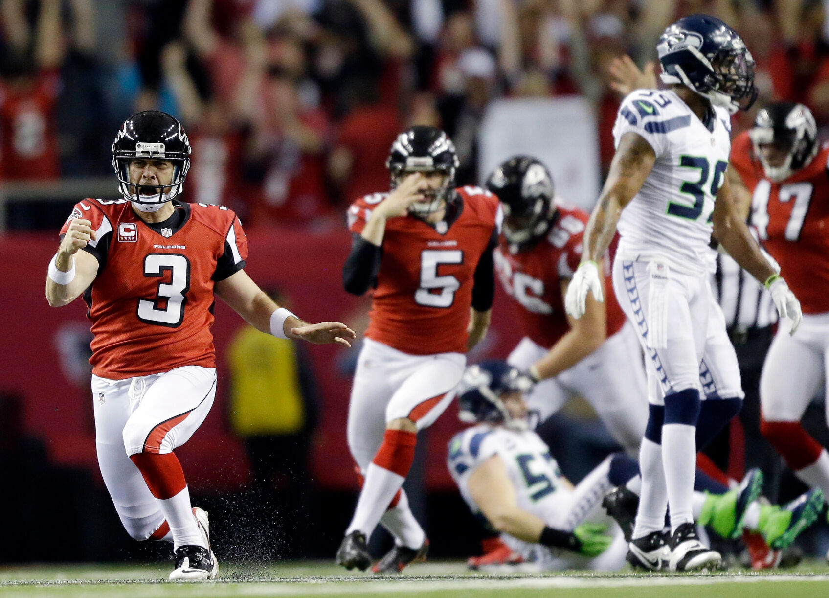 2013: Matt Bryant helps Falcons rebound for playoff win over Seahawks